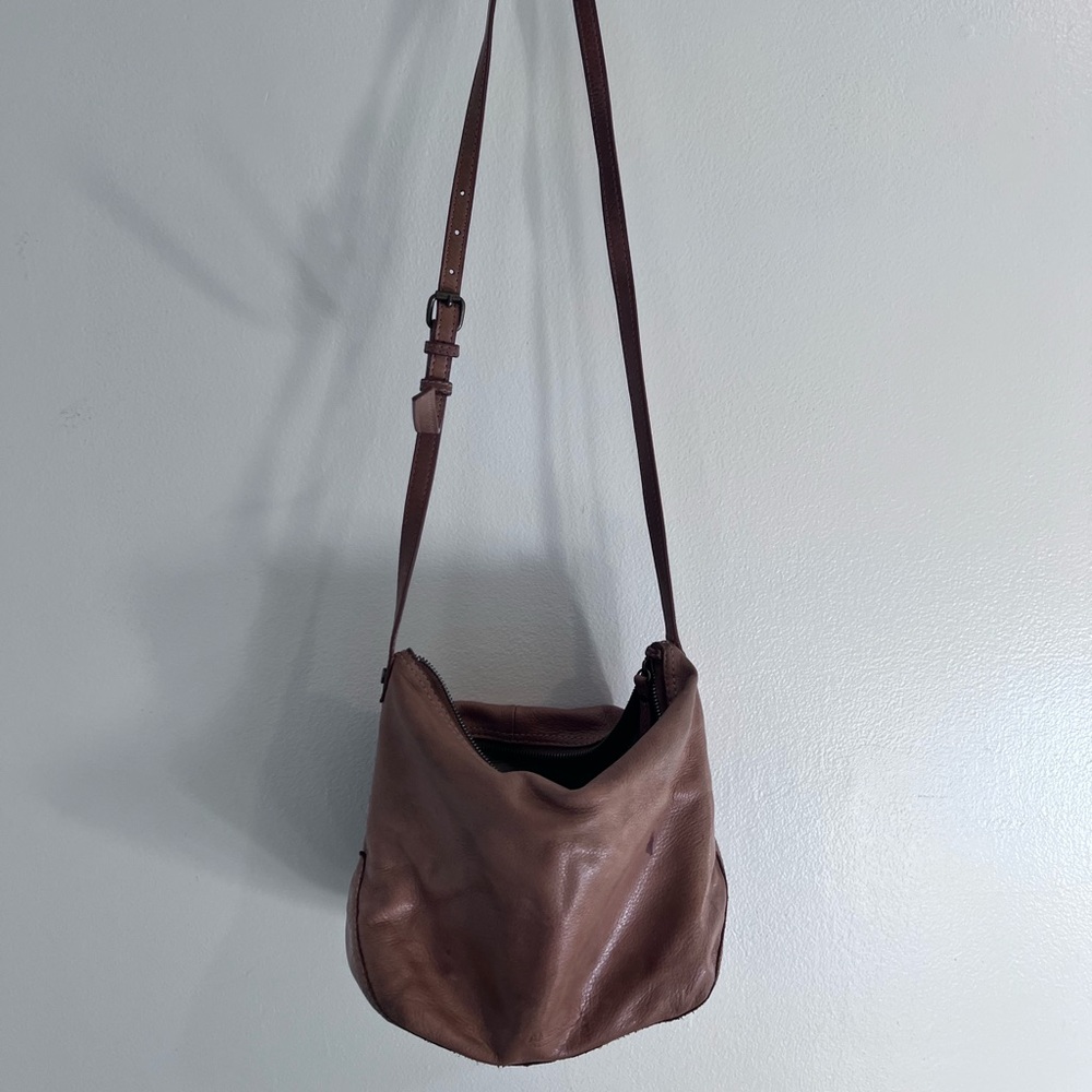 American Leather Co crossbody bag